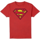 Official Superman Shield Men's T-Shirt - Red Official Superman Shield Men's T-Shirt - Red