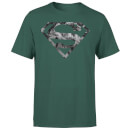 Marble Superman Logo Men's T-Shirt - Green