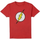 Justice League Flash Logo Men's T-Shirt - Red Justice League Flash Logo Men's T-Shirt - Red