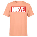 Marvel Logo Men's T-Shirt - Coral