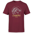 Jurassic Park Lost Control Men's T-Shirt - Burgundy