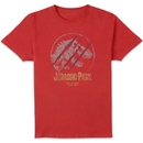 Jurassic Park Lost Control Men's T-Shirt - Red Jurassic Park Lost Control Men's T-Shirt - Red