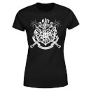 Harry Potter Hogwarts House Crest Women's T-Shirt - Black