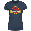 Jurassic Park Logo Women's T-Shirt - Navy