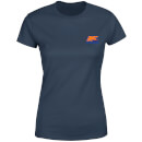Back To The Future 35 Hill Valley Front Women's T-Shirt - Navy