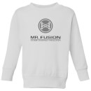 Back To The Future Mr Fusion Kids' Sweatshirt - White