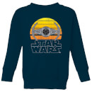 Star Wars Classic Sunset Tie Kids' Sweatshirt - Navy