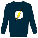 Justice League Flash Logo Kids' Sweatshirt - Navy