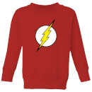Justice League Flash Logo Kids' Sweatshirt - Red