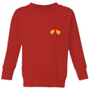 Disney Mickey Mouse Backside Kids' Sweatshirt - Red
