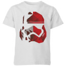 Jedi Cubist Trooper Helmet Black Kids' T-Shirt - Grey