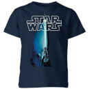 Star Wars Classic Lightsaber Kids' T-Shirt - Navy