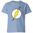 Justice League Flash Logo Kids' T-Shirt - Sky Blue