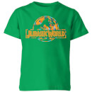 Jurassic Park Logo Tropical Kids' T-Shirt - Green