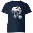 Jurassic Park T Rex Kids' T-Shirt - Navy