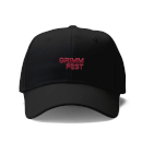 Grimmfest 2022 Logo Embroidered Cap - Black Grimmfest 2022 Logo Embroidered Cap - Black