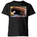 IT Chapter 1 (2017) Pennywise Kids' T-Shirt - Black