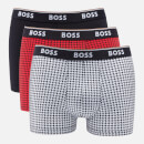 BOSS Bodywear Three-Pack Stretch-Cotton Boxer Trunks - S