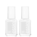 Essie White Nail Polish, Shade Blanc, Duo Set