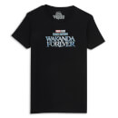 Wakanda Forever Logo Kids' T-Shirt - Black
