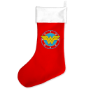 Wonder Woman Comic Logo Christmas Stocking