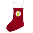 The Flash Comic Logo Christmas Stocking