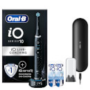 Oral-B iO Series 10 Elektrische Zahnbürste Cosmic Black mit 8 Aufsteckbürsten