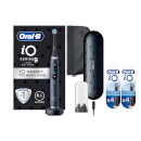 Oral-B iO Series 9 Elektrische Zahnbürste Black Onyx Luxe Edition mit 8 Aufsteckbürsten