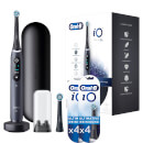 Oral-B iO Series 8N Elektrische Zahnbürste Black Onyx mit 8 Aufsteckbürsten