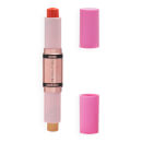 Makeup Revolution Blush & Highlight Stick - Coral Dew