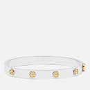 Tory Burch Miller Stainless Steel and Gold-Tone Bracelet - S