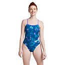 Print The One Back One Piece - Blue | Size 24