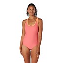 Double Strap Racerback One Piece - Coral Pink | Size 4