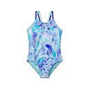 Print Strappy One Piece - Super Sonic Blue | Size 12