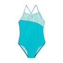 Shimmer Colorblock One Piece - Turkish Sea Blue | Size 14