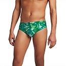 Printed One Brief - Green | Size 36