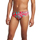 Printed One Brief - Pink Turqiouse | Size 24