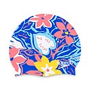 Elastomeric Printed Cap - Floral Blue Peach | One Size