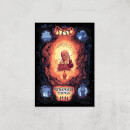 Stranger Things x Alex Hovey Vecna Illustration Giclee Art Print - A4 - Print Only