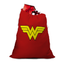 Wonder Woman Logo Christmas Santa Sack
