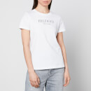 Tommy Hilfiger Foil Logo Cotton-Jersey T-Shirt - S
