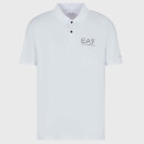 EA7 Logo-Print Piqué Polo Shirt - S