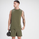 MP Men's Adapt Drop Armhole Tank Top - muška majica bez rukava - maslinasta - XS