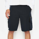 Armani Exchange Seersucker Zip Pocket Nylon Shorts - W38/L32