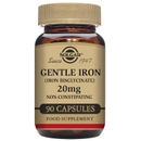 Solgar Minerals Gentle Iron (Iron Bisglycinate) 20 mg Vegetable Capsules x 90 Solgar Minerals Gentle Iron (Iron Bisglycinate) 20 mg Vegetable Capsules x 90