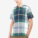 Barbour Heritage Marvin Tartan Linen-Blend Shirt - S