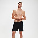 Men's Hyper Boom Splice 16" Swim Shorts Black/Blue - S