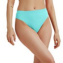 Braga de bikini de cintura alta de FLU3NTE, azul - 2XL