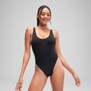 Women's Flu3nte Convertible Strap Solid One Piece Black - XS