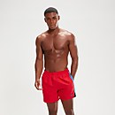 Men's Hyper Boom Splice 16" Swim Shorts Red/Blue - M
